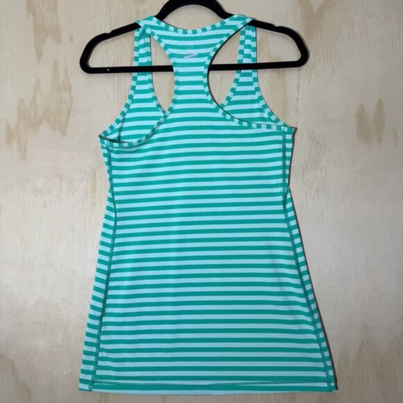 Brooks Women’s Striped Racerback Running Tank Top Size M – - Picture 6 of 7